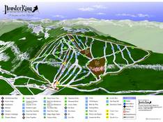 Trail map Powder King