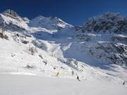 View from the Contenery slope towards Col Sarezza