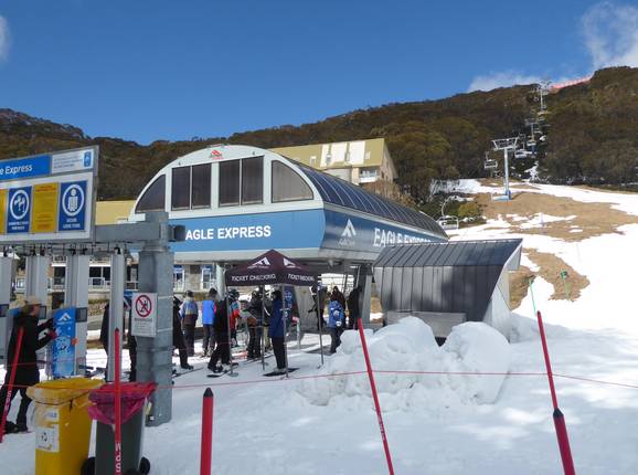 Eagle Express - 4pers. High speed chairlift (detachable)