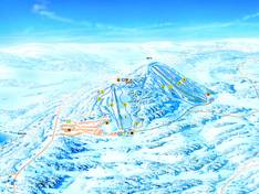 Trail map Pikku-Syöte/Syötekeskus