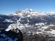 View of Cortina d'Ampezzo