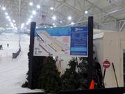 Piste map in the Big Snow American Dream indoor ski area