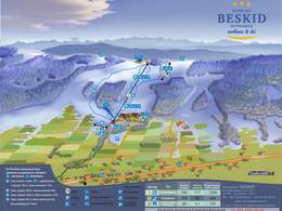 Trail map Beskid – Spytkowice