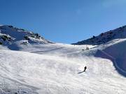 Very good slope grooming at Glungezer