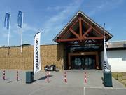 Entrance of the ski hall in Rucphen