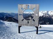 Viewpoint at Monte Agaro with a view of the Valsugana