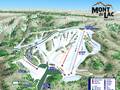 Trail map Mont du Lac