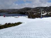 Very good slope grooming in Falls Creek