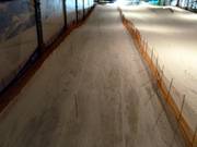 Training slope below the chairlift