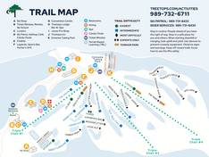 Trail map Treetops