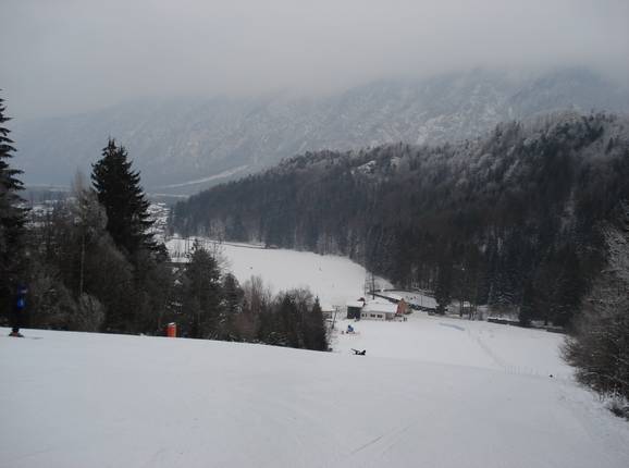 View of the slope