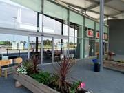 Entrance to the ski hall in Terneuzen