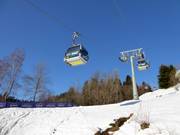 Černohorský Express - 8pers. Gondola lift (monocable circulating ropeway)