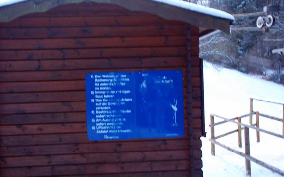 Nördlicher Westerwald: orientation within ski resorts – Orientation Wissen