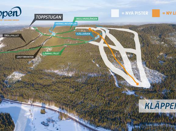 Kläppen Syd - © Kläppen Ski Resort
