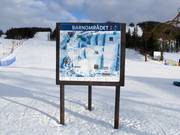 Own slope map for the children's areas