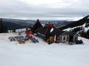 Mountain hut tip Platåkåtan