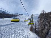 Mitterhausbahn - 8pers. High speed chairlift (detachable) with bubble and seat heating