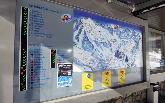 Ortles Region: orientation within ski resorts – Orientation Sulden am Ortler (Solda all'Ortles)