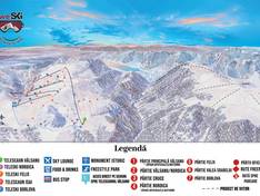 Trail map Muntele Mic