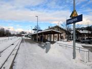 The train station in Lenggries is served by the BOB.