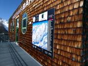 Slope map at the Pardorama valley station