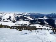 Panoramic view of the Dolomites from Monte Agaro