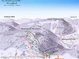Trail map Pappenheimer Berg – Ernstthal (Lauscha)