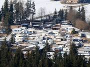 Campsite near the valley station