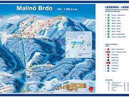 Trail map Malinô Brdo – Ružomberok