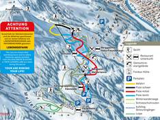 Trail map Schilt – Mollis