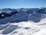 Wide slopes at Grasjoch