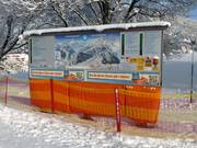 Slope map with information