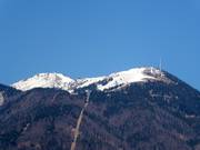 View of the Krvavec ski resort from the valley