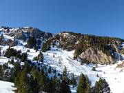 Extreme freeride slopes in Masella
