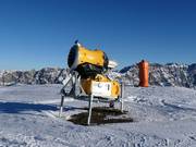 Snowmaking in Bormio
