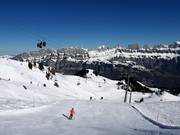 Intermediate slope below the Maschgenkamm