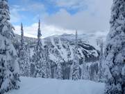 Deep powder slopes for experts