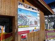 Slope map Grasgehren at the valley station