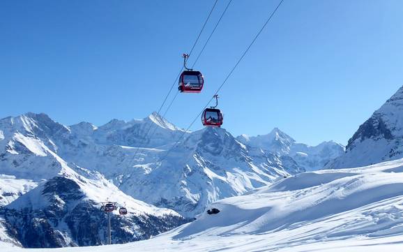 Val d'Anniviers: best ski lifts – Lifts/cable cars Grimentz/Zinal
