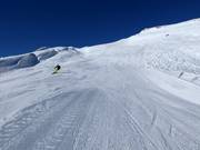 Very well-groomed slopes in Vals