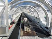 The conveyor belts are ideal for children.