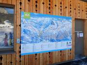 Information board at the valley station Loser Arena