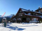 Mountain hut tip Rosskogelhütte