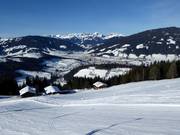 View of Altenmarkt (approx. 2 km from the center to the ski area)
