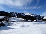 View from Oberdorf towards Gamsalp