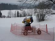 Snow cannon at Beuerberg