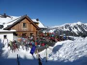 Mountain hut tip AlmZeit Hütte