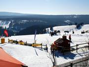 View of the ski school area