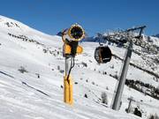 Snowmaking in Livigno